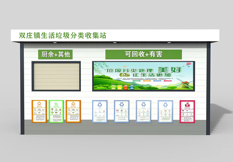 垃圾分类收集房